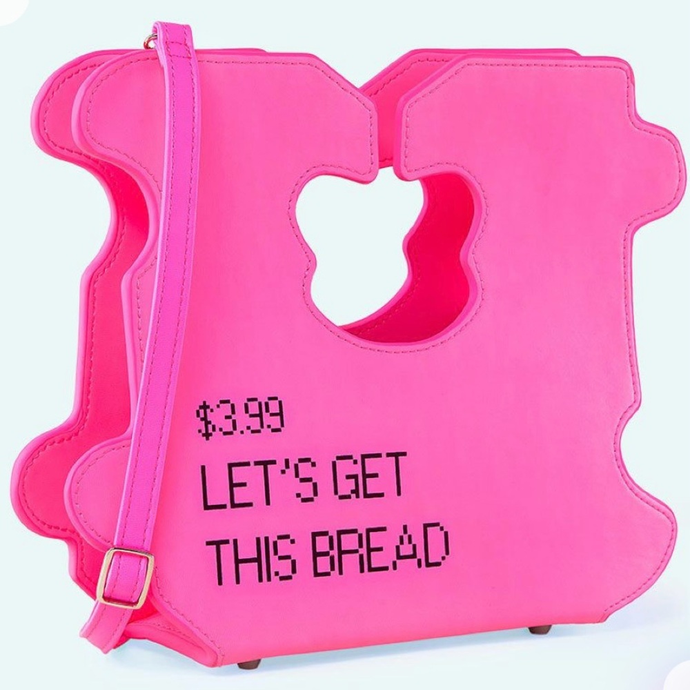 Studio Cult “Let’s Get This Bread” Crossbody Bag – Neon Pink